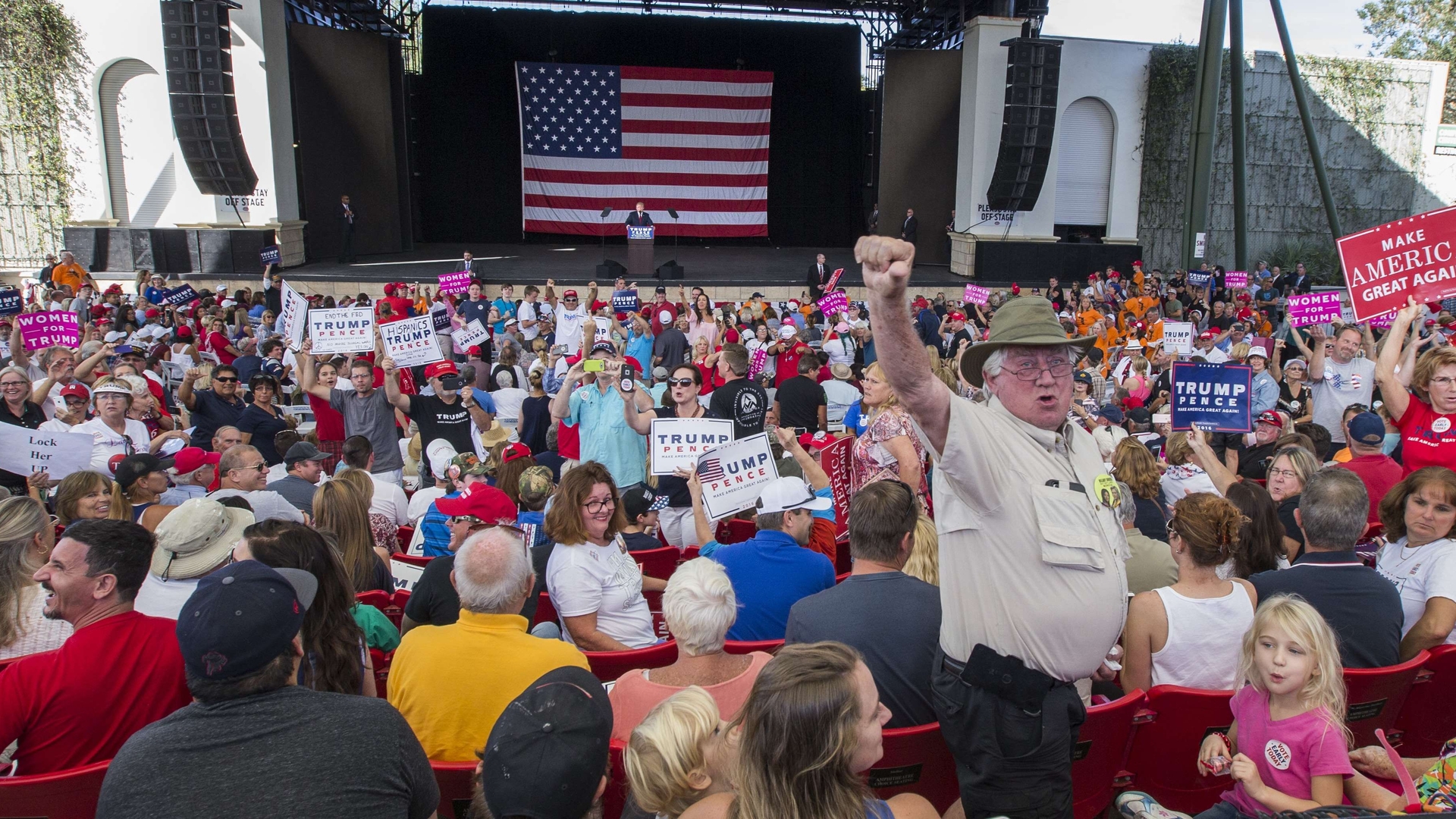 US-DONALD-TRUMP-HOLDS-CAMPAIGN-RALLY-IN-ST.-AUGUSTINE,-FLORIDA