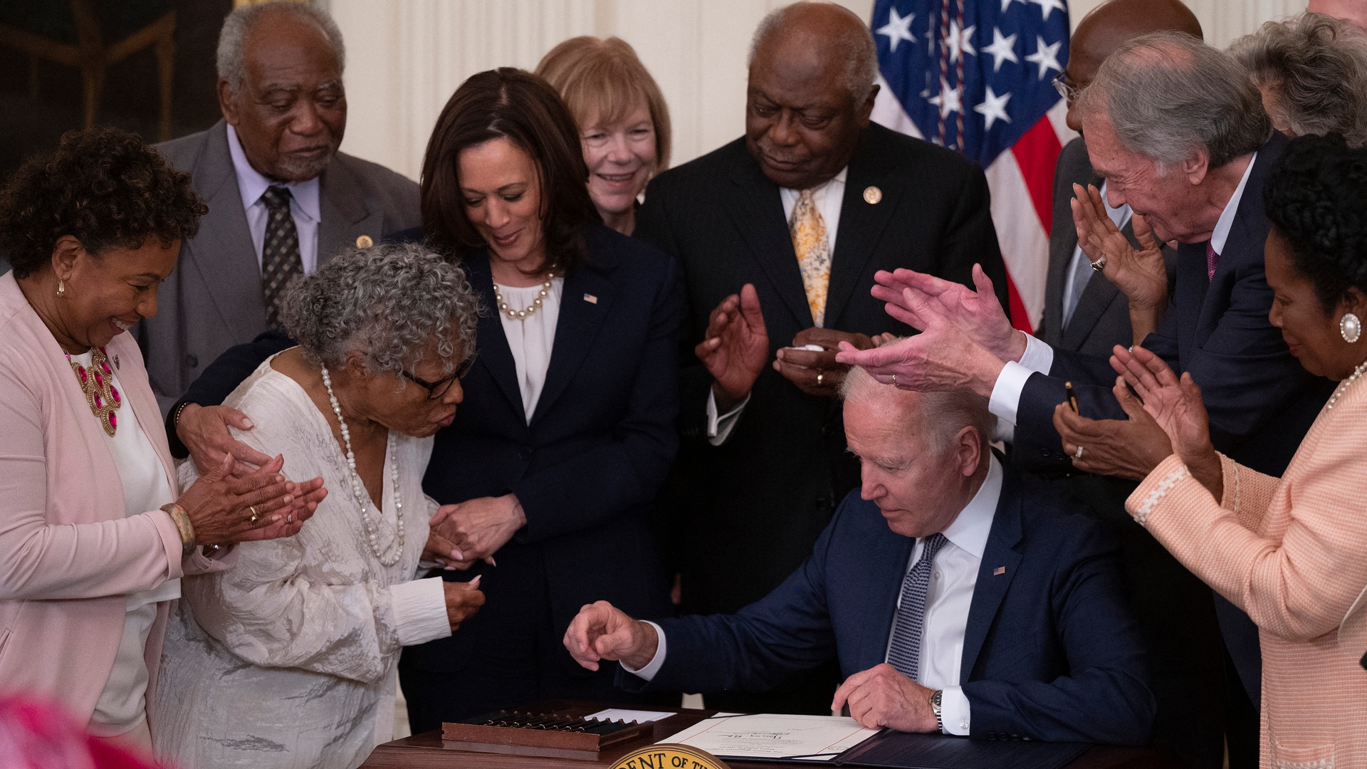 President Biden signs the Juneteenth National Independence Day Act into law