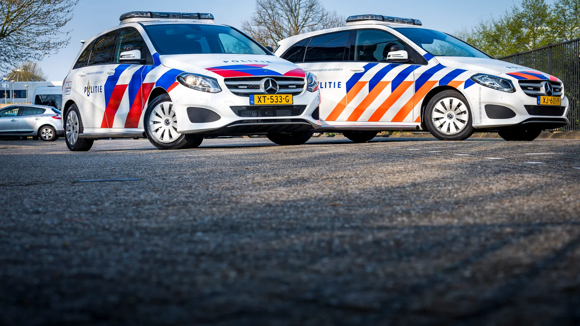 Nieuw ontwerp voor politieauto's