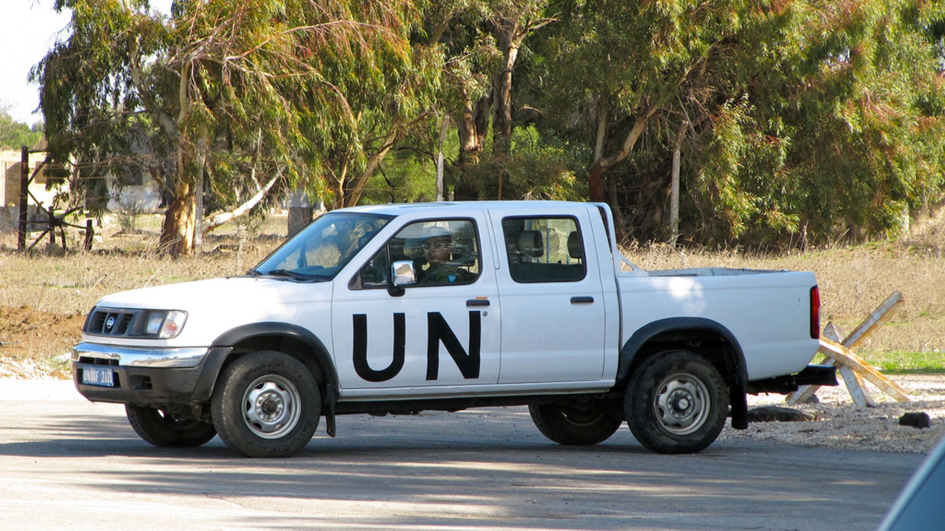 A UN Patrol Car