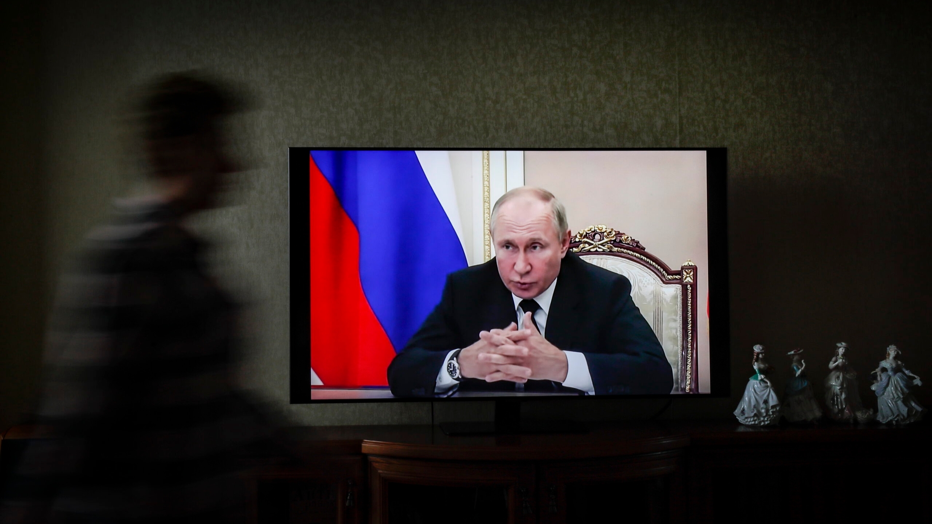 Vladimir Putin is in self-isolation