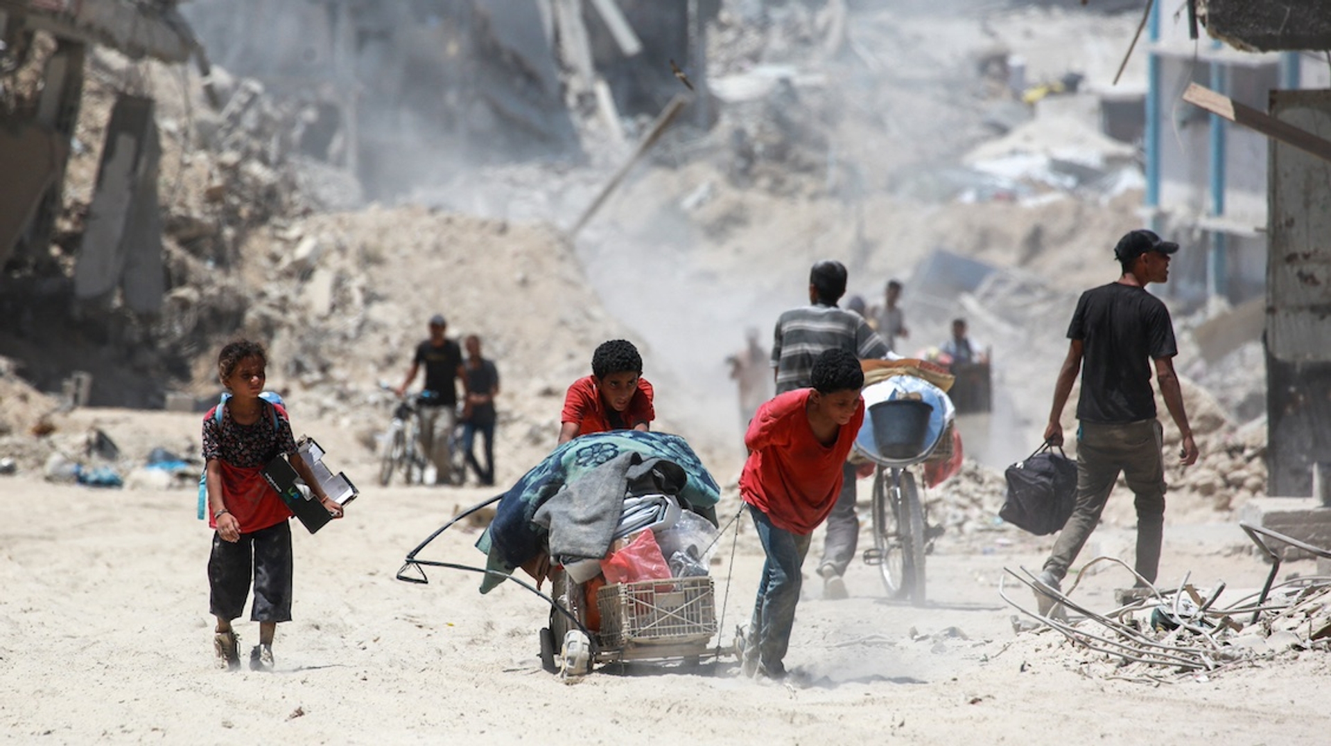 Afbeelding van Het gedrag van Israël is een zwarte bladzijde in het toch al gitzwarte boek van de mensheid