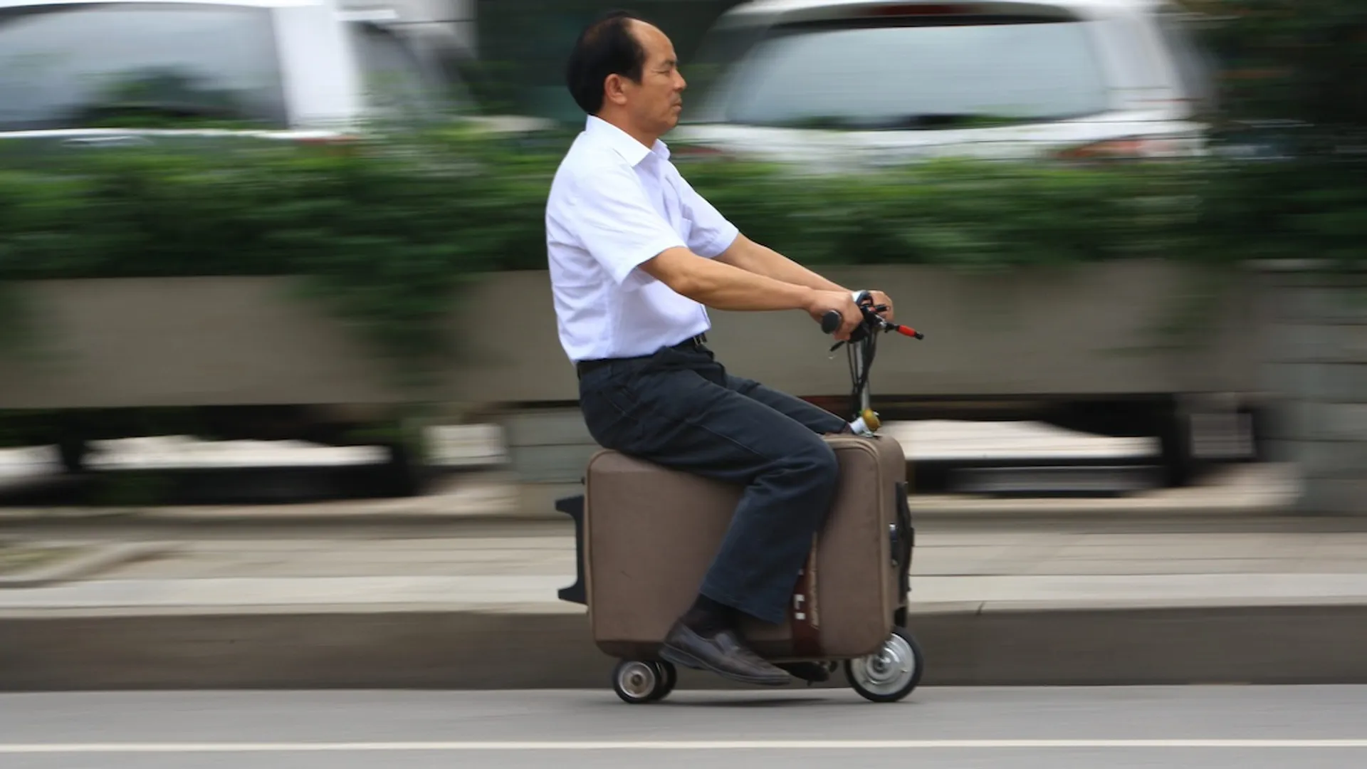 Nieuw schrikbeeld in Amsterdam: rijdende koffers