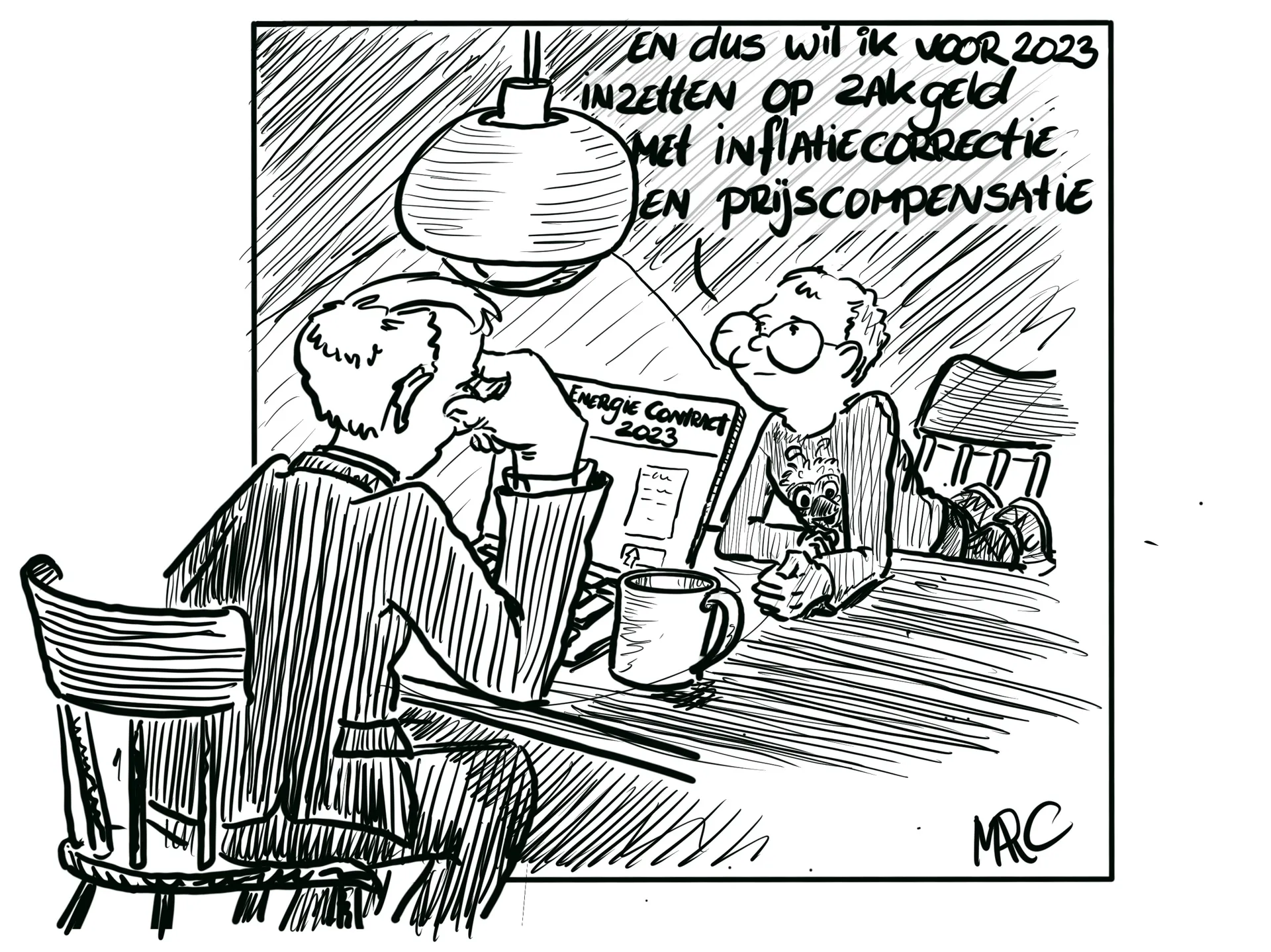 Met inflatiecorrectie en Joop BNNVARA