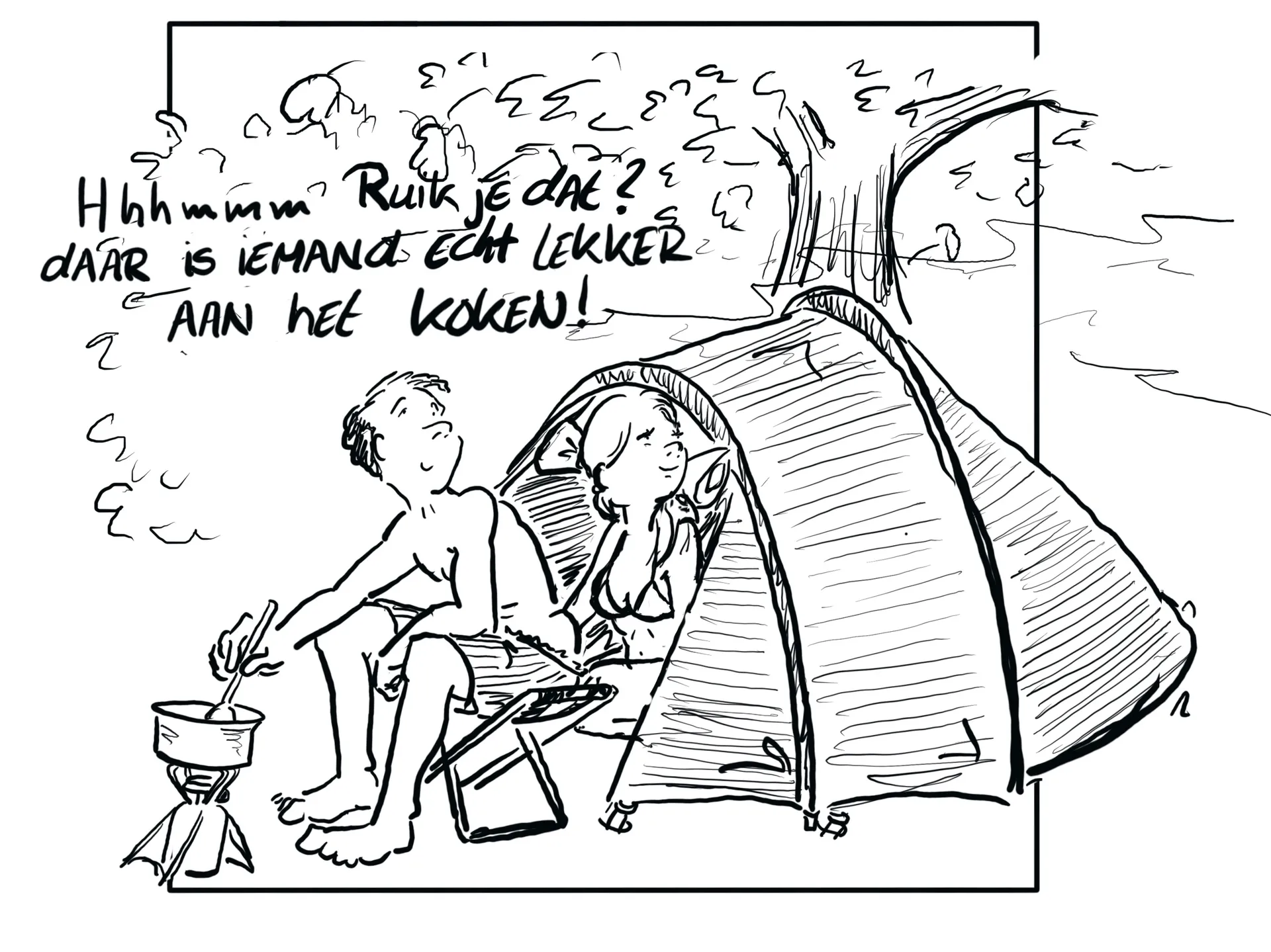 Ook op de camping is het gras bij de buren altijd groener - Joop - BNNVARA