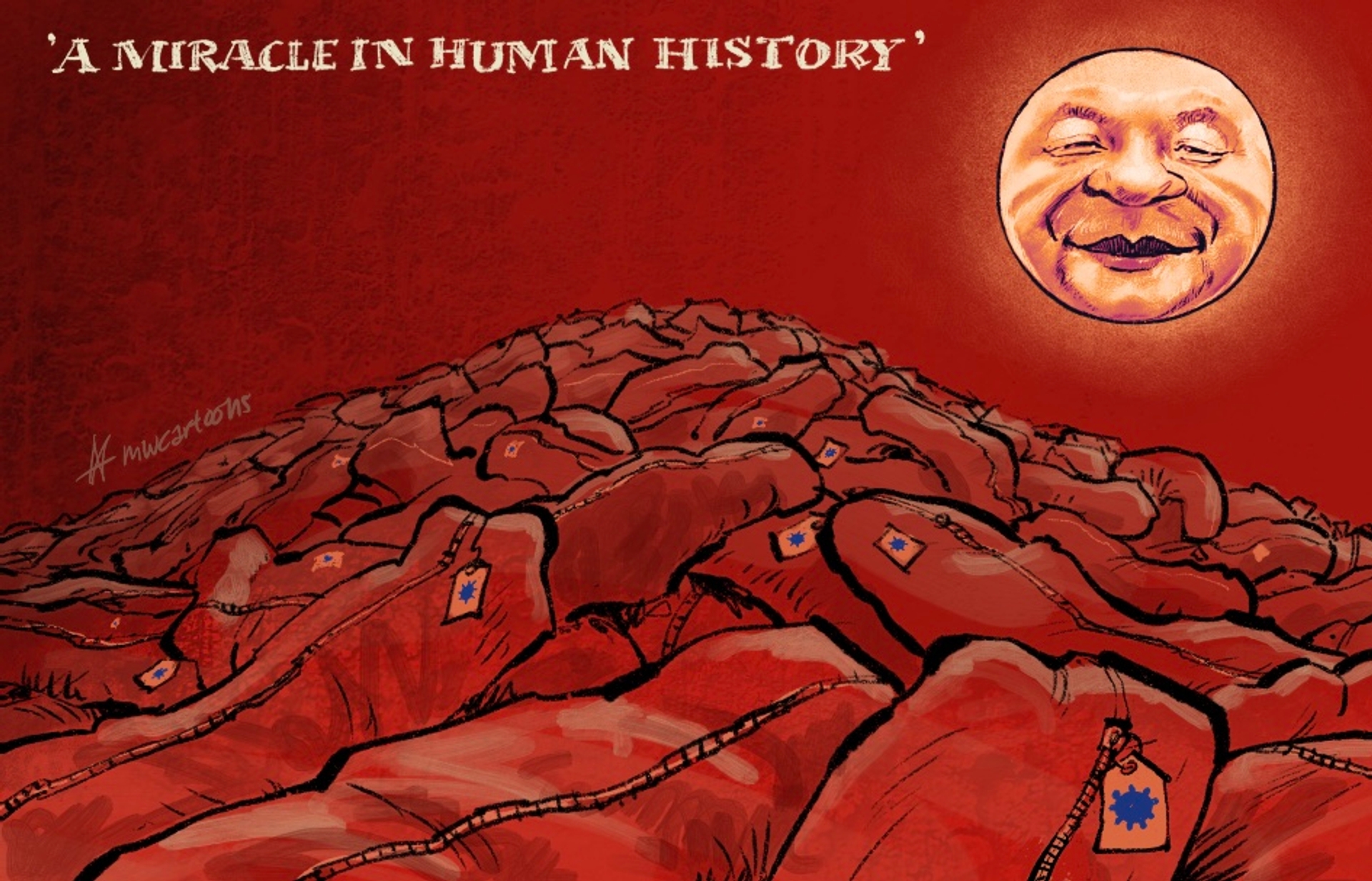 Afbeelding van China prijst eigen aanpak corona, verzwijgt honderdduizenden doden