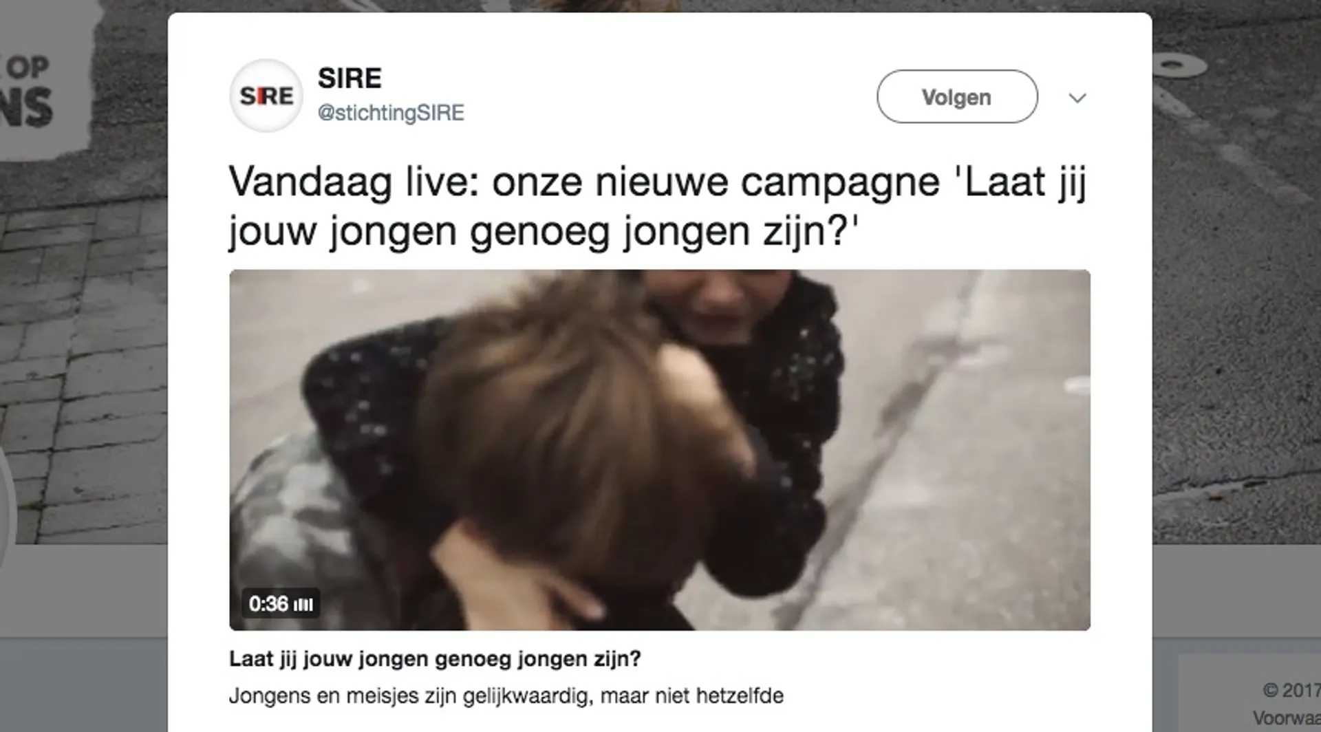 Afbeelding van Wuif de SIRE-campagne niet zomaar weg