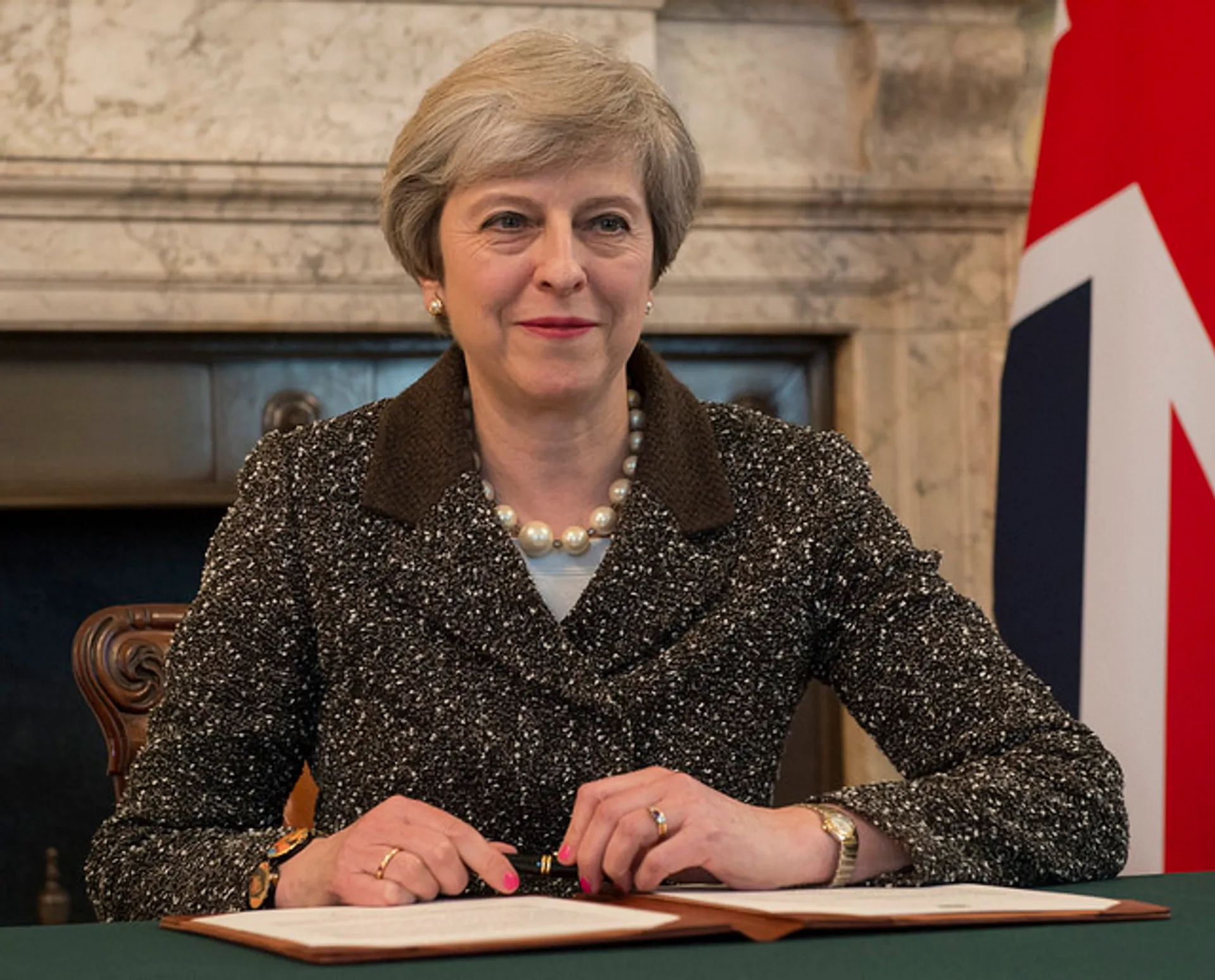 Afbeelding van Britse lokale verkiezingen suggereren historische winst Theresa May