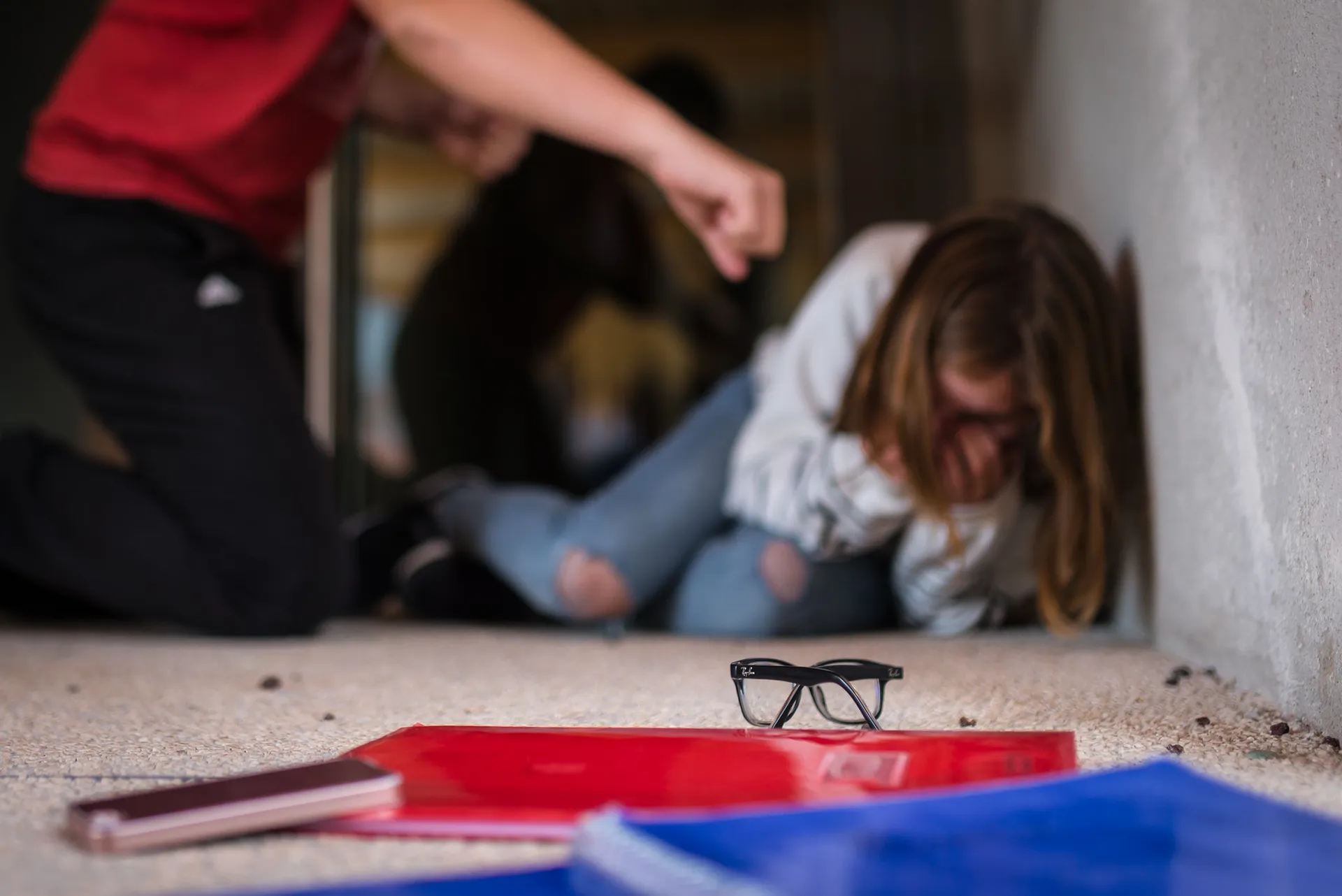 Afbeelding van Frankrijk wil pesten op school bestraffen met 3 jaar cel