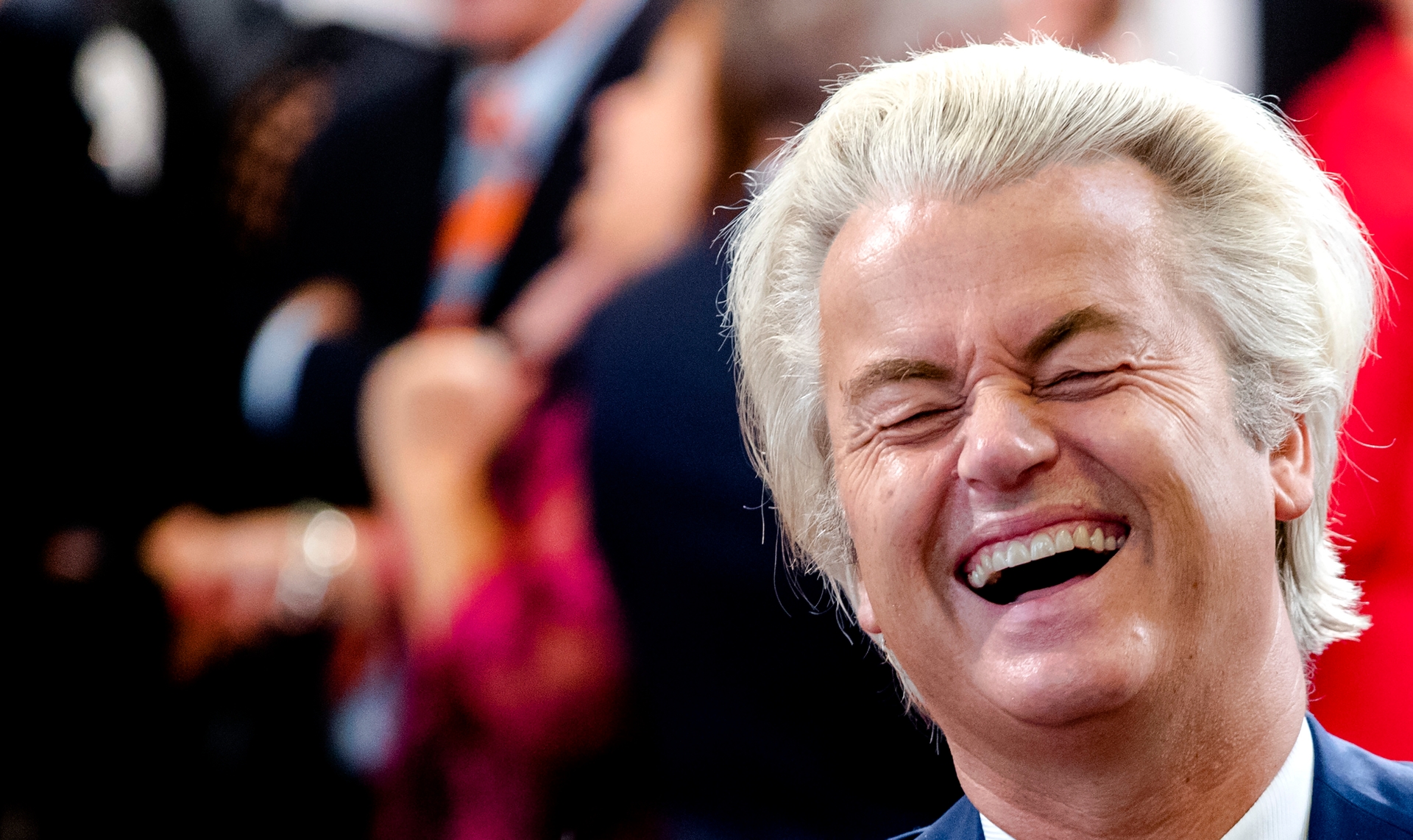 Afbeelding van Wilders bij de Iftar