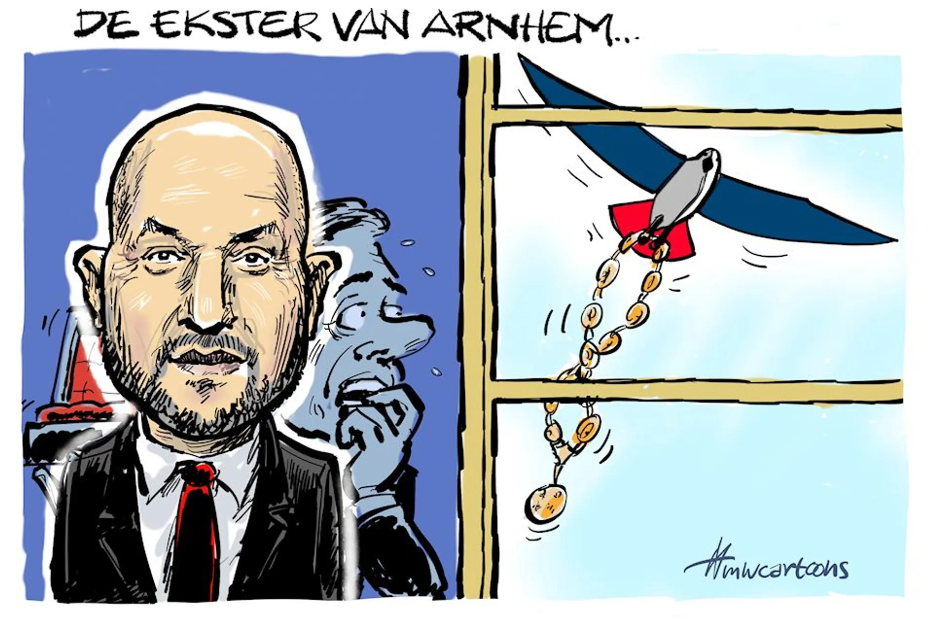 Afbeelding van De ekster van Arnhem