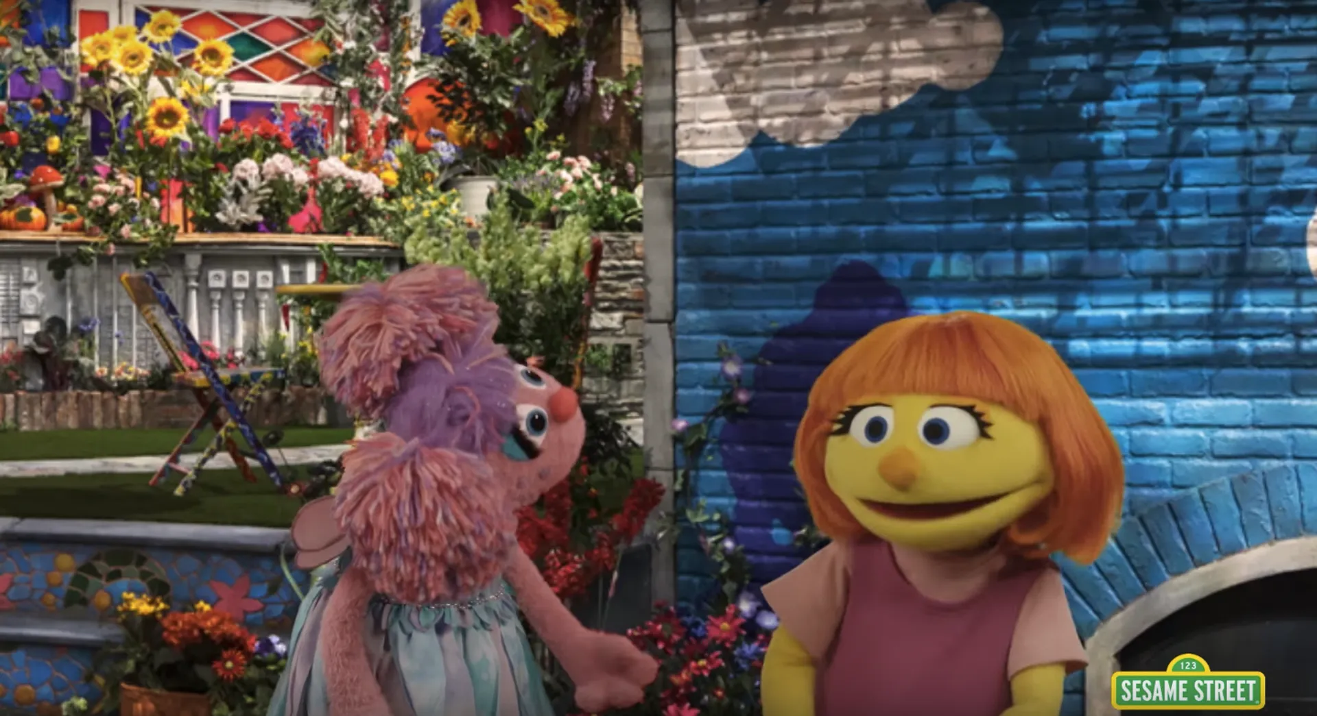 Afbeelding van Sesamstraat introduceert autistische Muppet