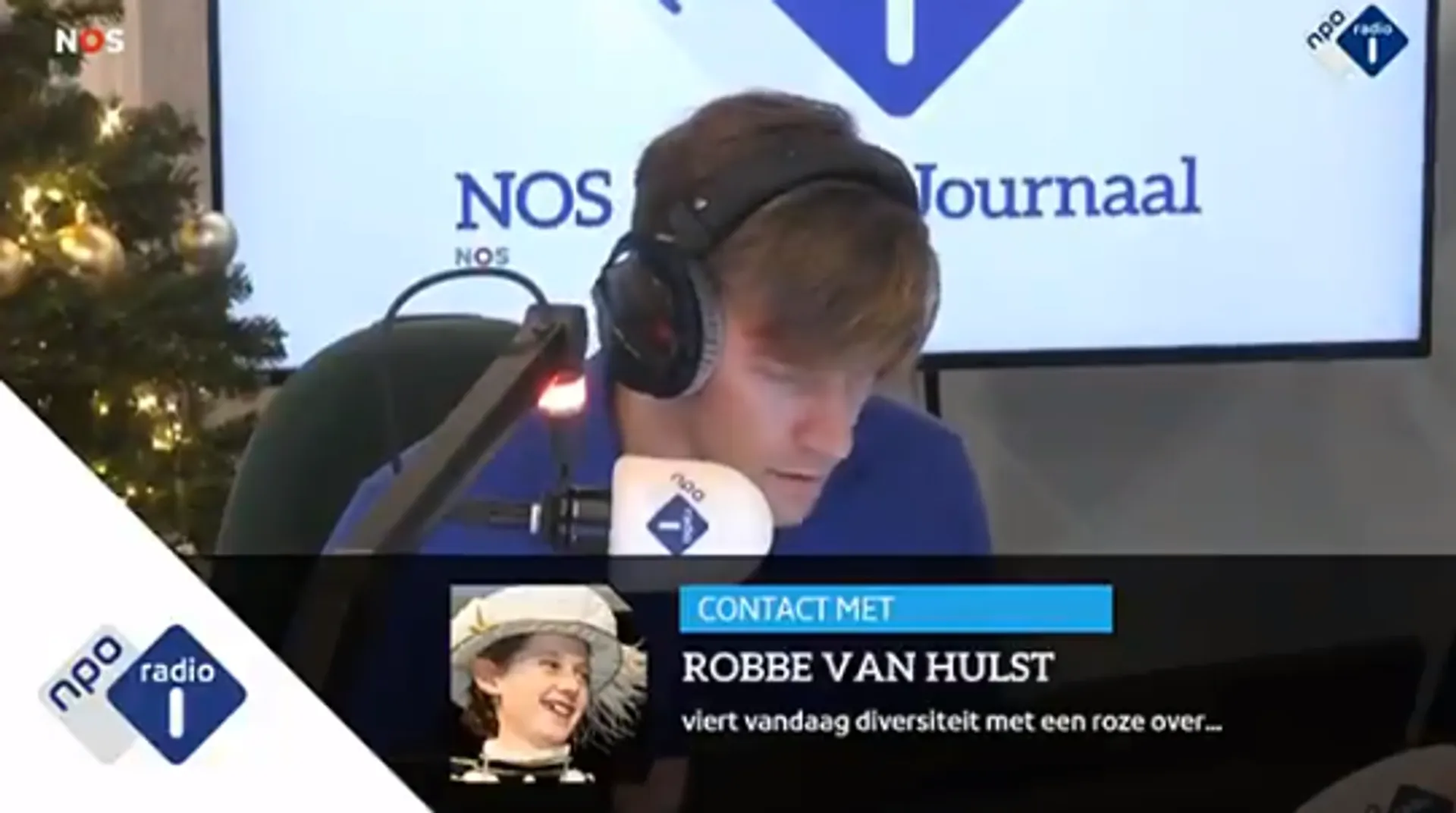 Afbeelding van Robbe (12) ontroert met Radio 1-coming out op Paarse Vrijdag