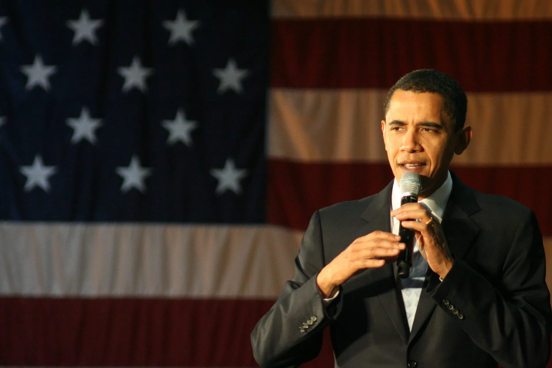 Afbeelding van Obama's speeches omgezet in klassieke muziek