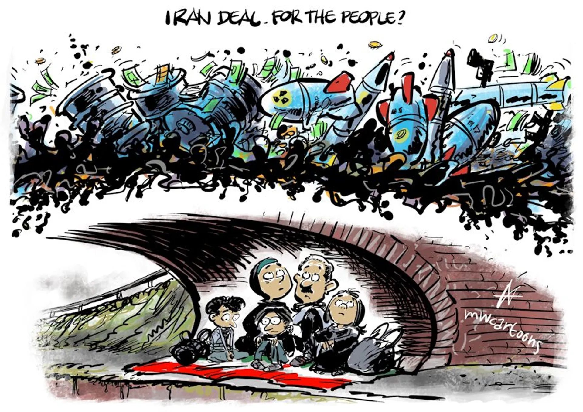 Afbeelding van Iran-deal for the people?
