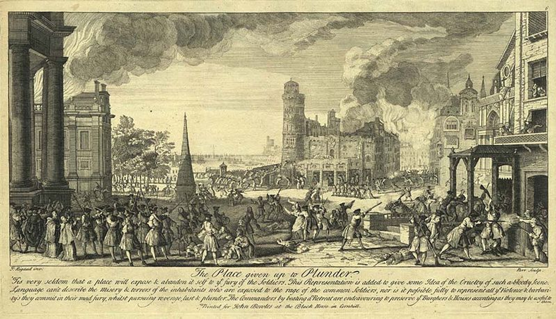 wreedheden beleg Barcelona september 1714