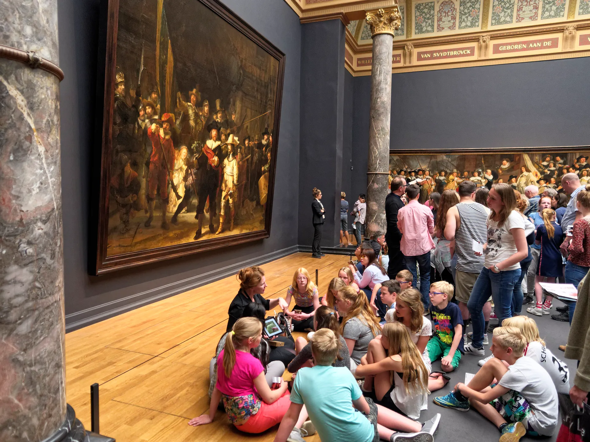 Afbeelding van Museumbezoek als schaamlap