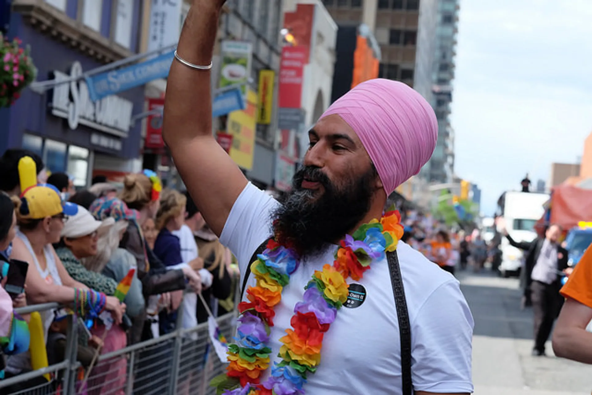 Afbeelding van Canada verkiest eerste niet-witte partijleider Jagmeet Singh