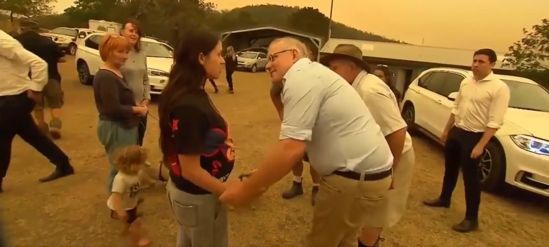 Afbeelding van Bosbrandslachtoffers schelden Australische premier verrot