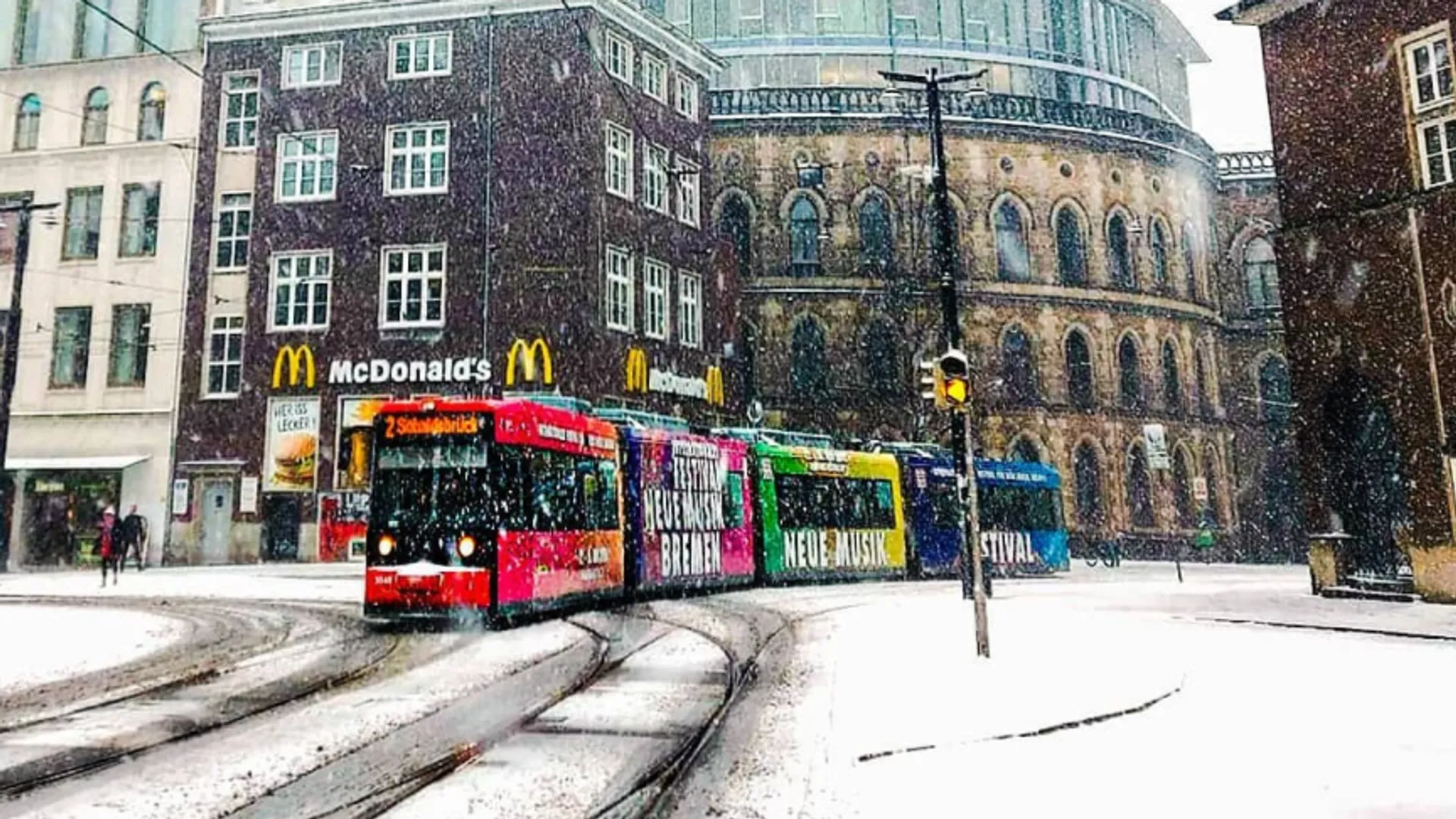 Afbeelding van Daklozen in Bremen mogen gratis opwarmen in het ov