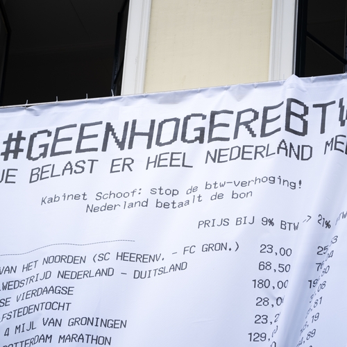 Coalitiepartijen houden stug vast aan btw-verhoging, negeren aangeboden alternatieven