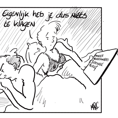 Afbeelding van Minder Nederlanders hebben seks, met uitzondering op 75+'ers