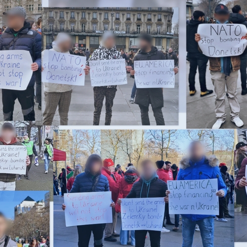 Rusland zit achter anti-Oekraïense protesten in het Westen