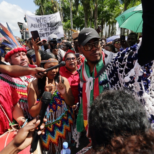 Afbeelding van Protestleider Suriname vrijgelaten: 'Strijd zal doorgaan'