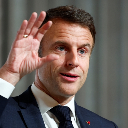 Macron: toekomst Europa staat op het spel, soldaten naar Oekraïne niet uitsluiten