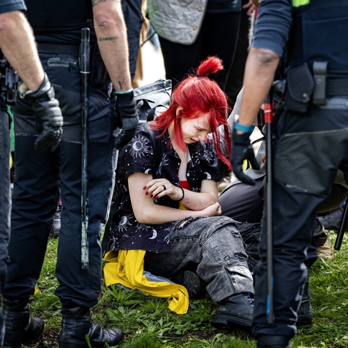 XR-demonstranten doen aangifte van mishandeling door politie