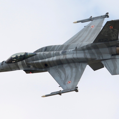 NAVO-straaljagers de lucht in vanwege Russische aanval op Oekraïne