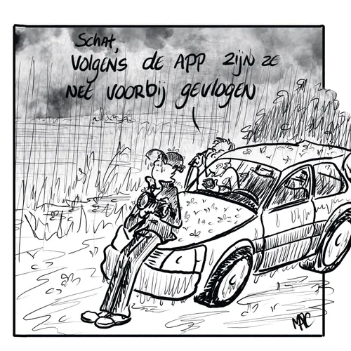 Afscheidsvlucht F16 boven Nederland