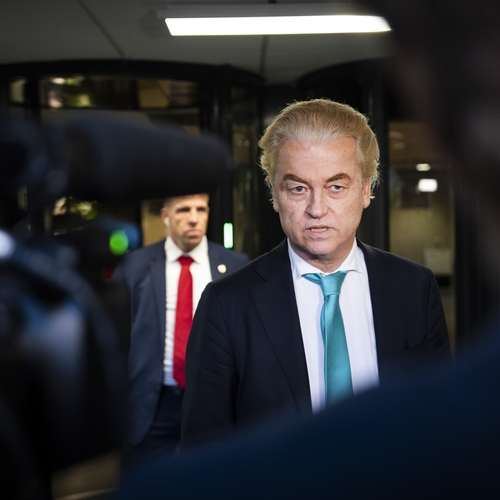 Geert Wilders oefent vast voor de dictatuur