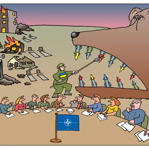 Oekraïne mag NAVO-lid worden als het aan alle voorwaarden heeft voldaan
