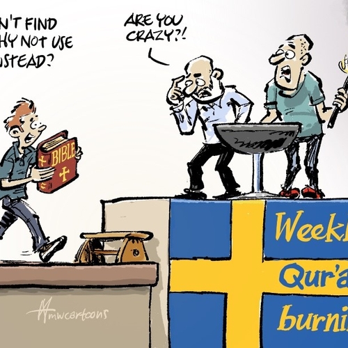Koranverbranding in Zweden