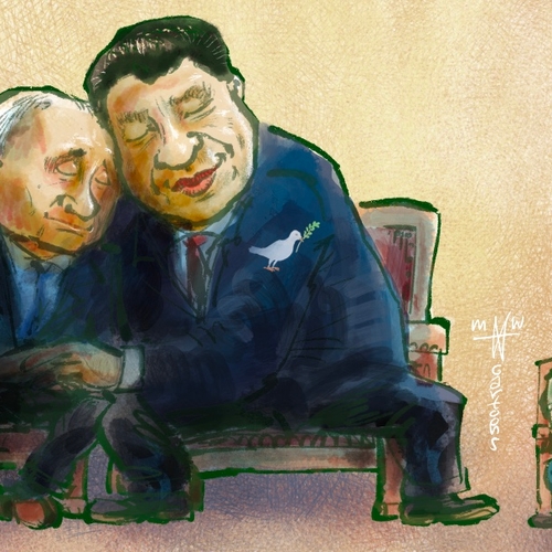 Twijfelachtige rol China als bemiddelaar tussen Rusland en Oekraïne
