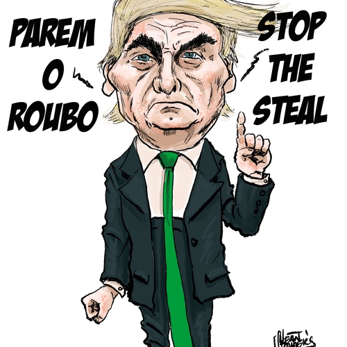 Afbeelding van Bolsonaro kopieerde een kunstje