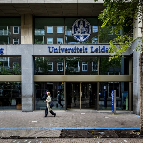 Beveiligers universiteit Leiden intimideren deelnemers vreedzaam protest voor Gaza