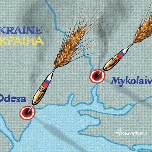 Rusland legt Oekraïense graanuitvoer stil