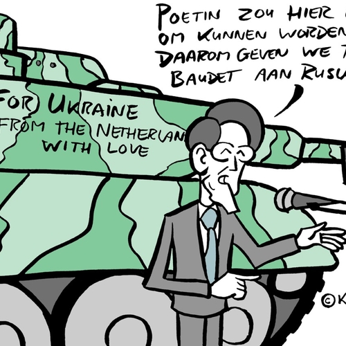 Afbeelding van Nederland stuurt tanks naar Oekraïne