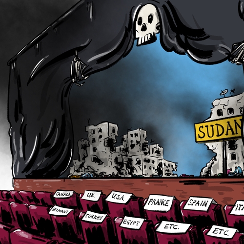 De wereld kijkt weg van Soedan