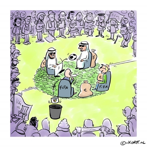 Afbeelding van FIFA en Qatar spelen elkaar de bal toe