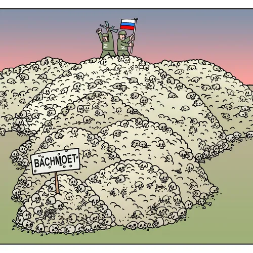 Rusland claimt overwinning in Bachmoet