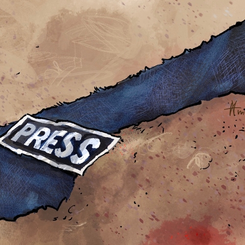 Tot nu toe 103 journalisten gedood in Gaza