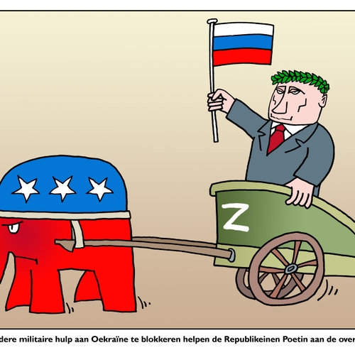 Amerikaanse Republikeinen lopen weg met Poetin