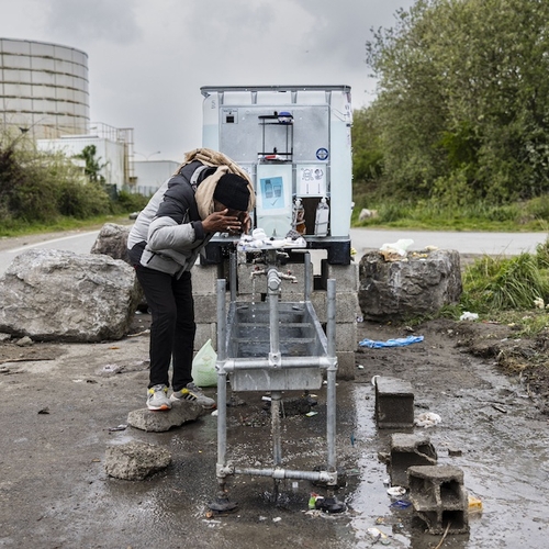 Drinkwater in Frans migrantenkamp vergiftigd