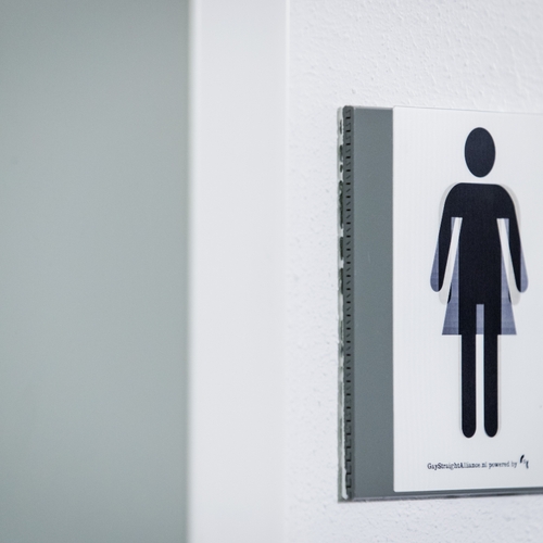 Dit toilet is uitsluitend toegankelijk voor personen met een penis (of met een vagina)