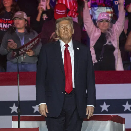 Cameraman trolt Trump en laat leugens tijdens live uitzending zien