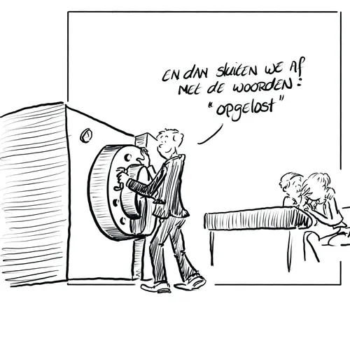 Oplossen in warme vloeistof als alternatief voor begraven of cremeren