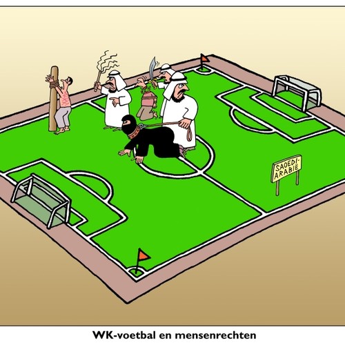 WK voetbal wordt in 2034 in Saoedi-Arabië gehouden